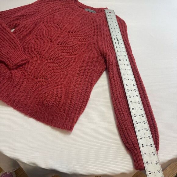 Elsamanda Italy Rust Red Sweater Size Medium - Picture 4 of 8